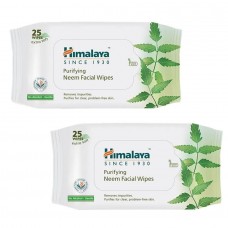 Himalaya Purifying Neem Facial Wipes (25 Wipes)